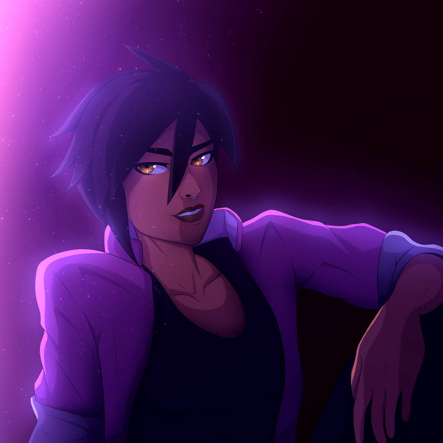 Invisigal from Dispatch - Screenshot Redraw by Lizkoe on DeviantArt