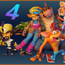 Crash Bandicoot - Posing for the Group Picture