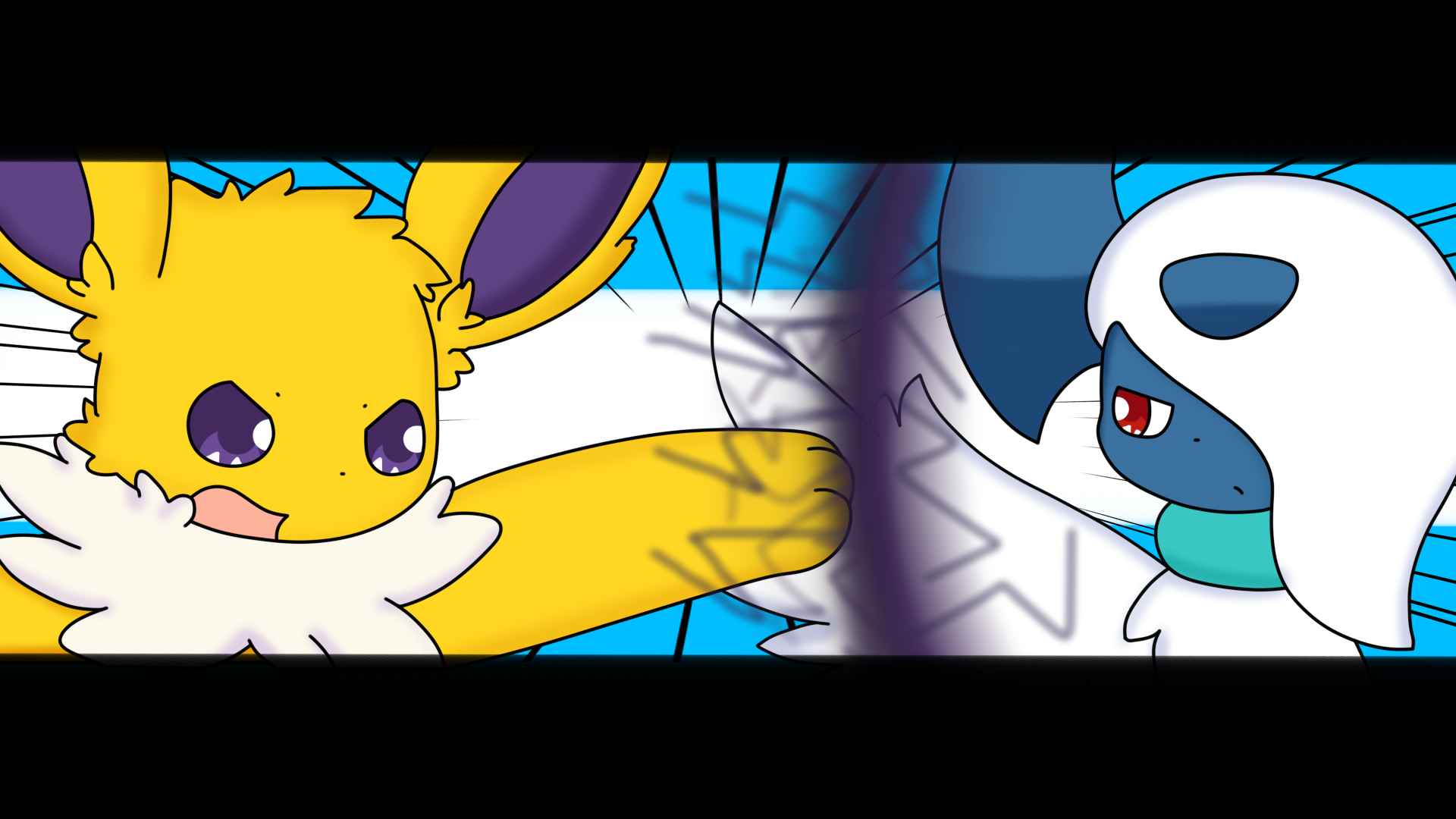Fan Comic Test Battle Scene Non Edited Free Use