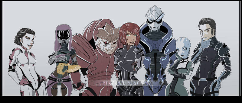 Mass Effect Cast