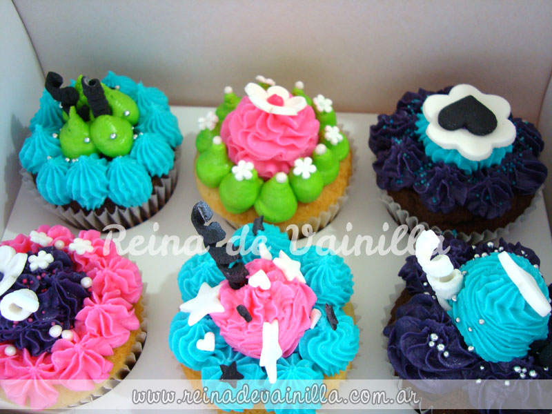 Cupcakes Colores