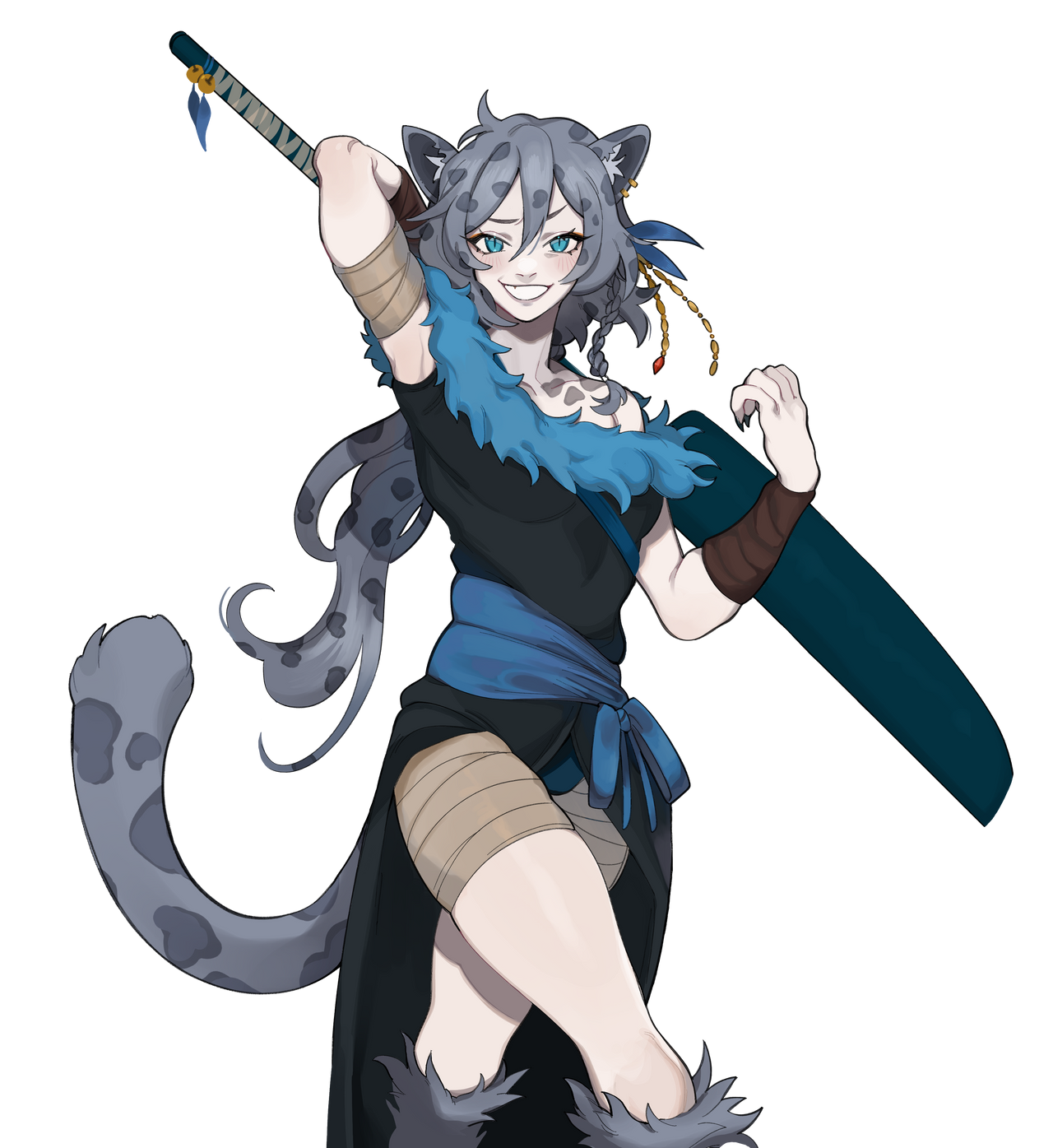 Snow Leopard by Porqueloin on DeviantArt