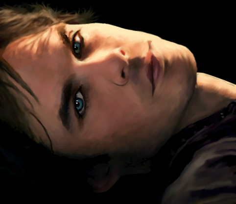 Damon Salvatore digital drawin