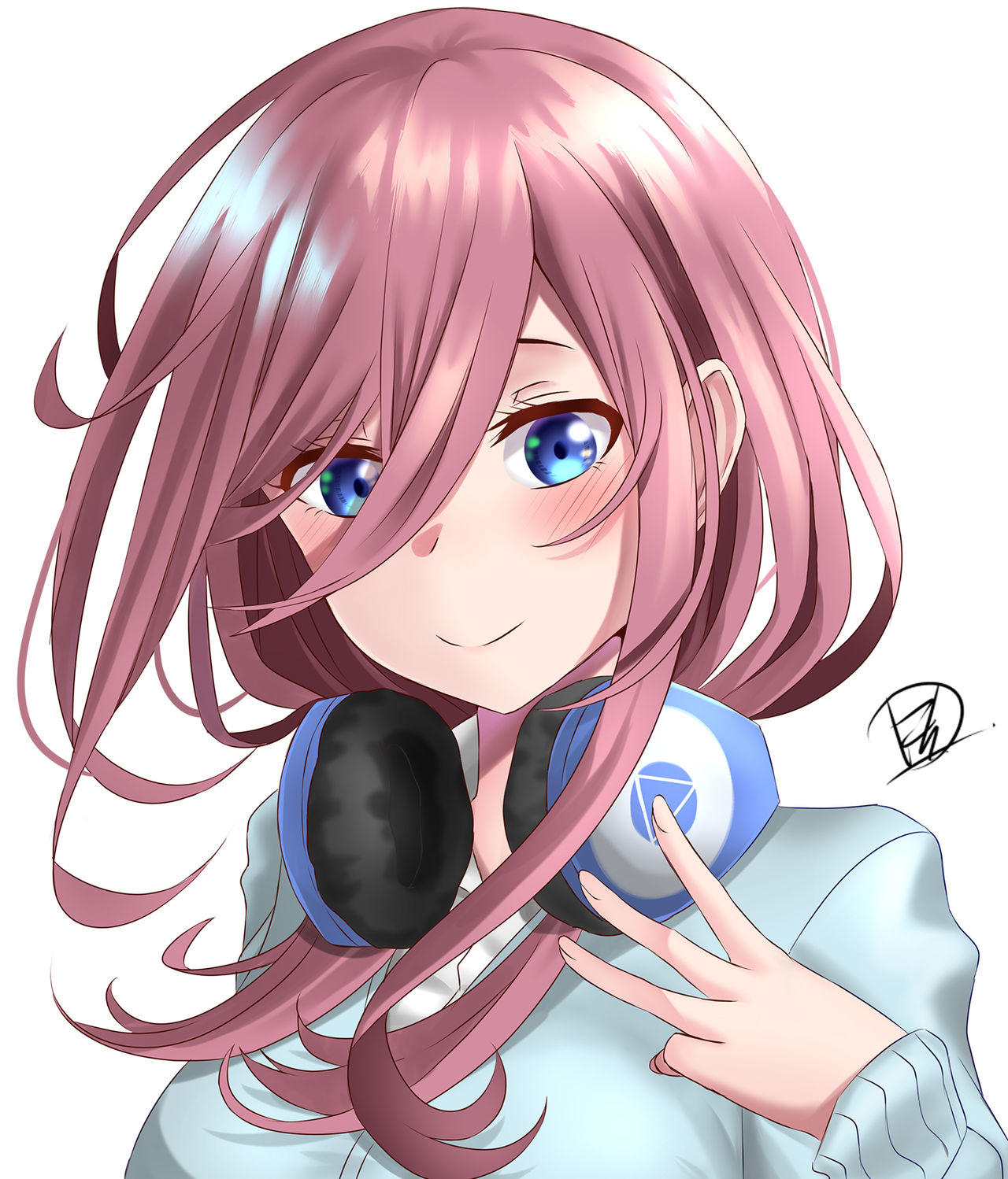 Nakano Miku by after3310 on DeviantArt