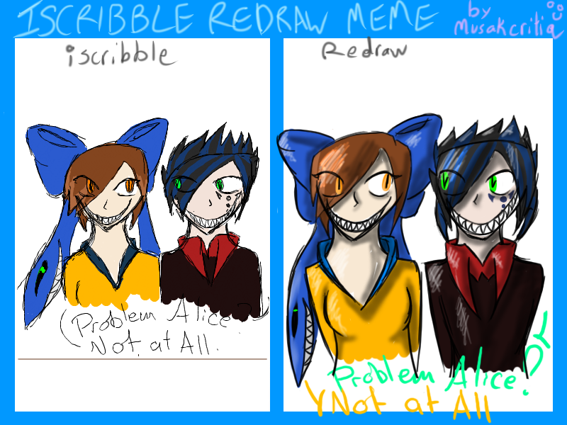 iScribble ReDraw meme