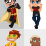 Young Justice: Chibi Boys