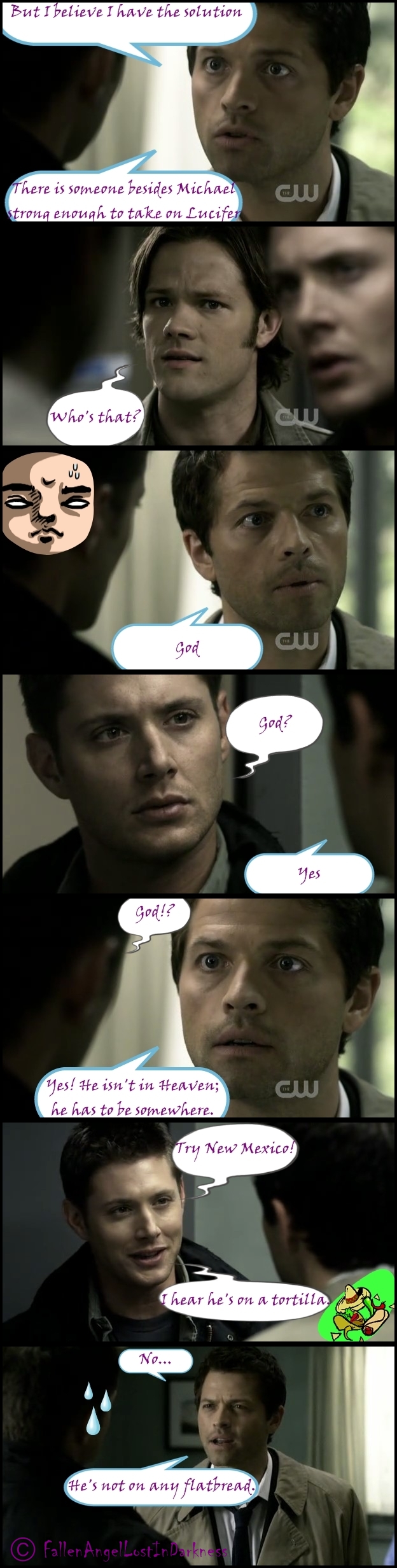 Supernatural Funny Moments 10 by FallenInDarkness on DeviantArt Supernatural Funny Moments 10 by FallenInDarkness on DeviantArt
