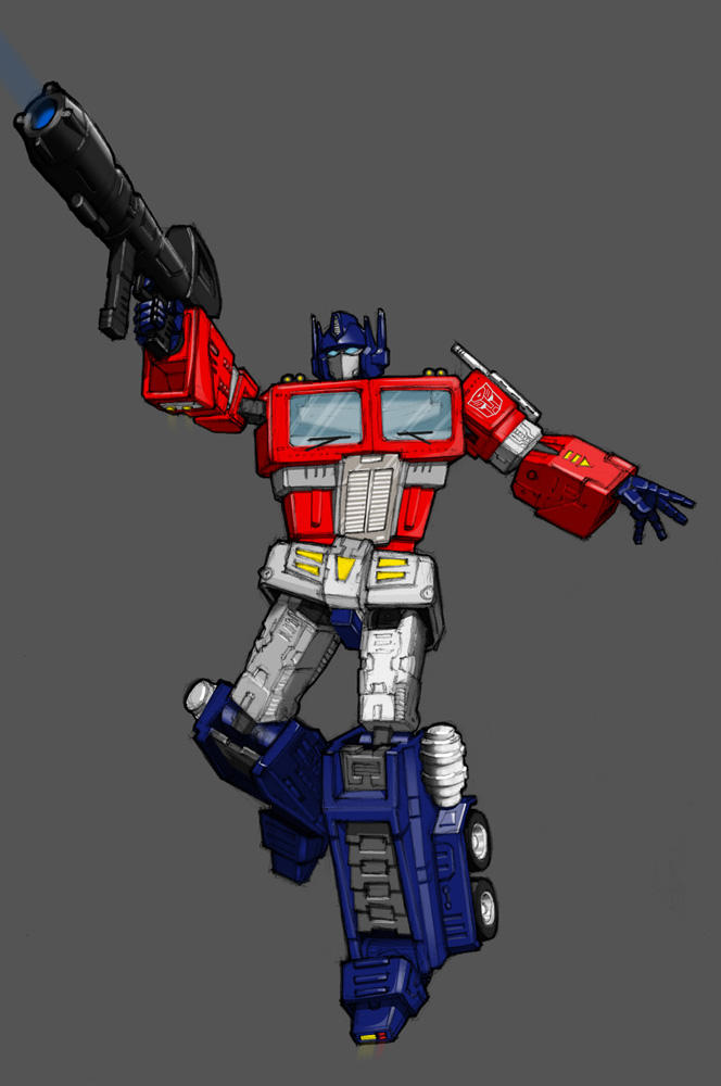 Transformers Optimus Color