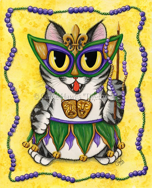 Lil Mardi Gras Cat