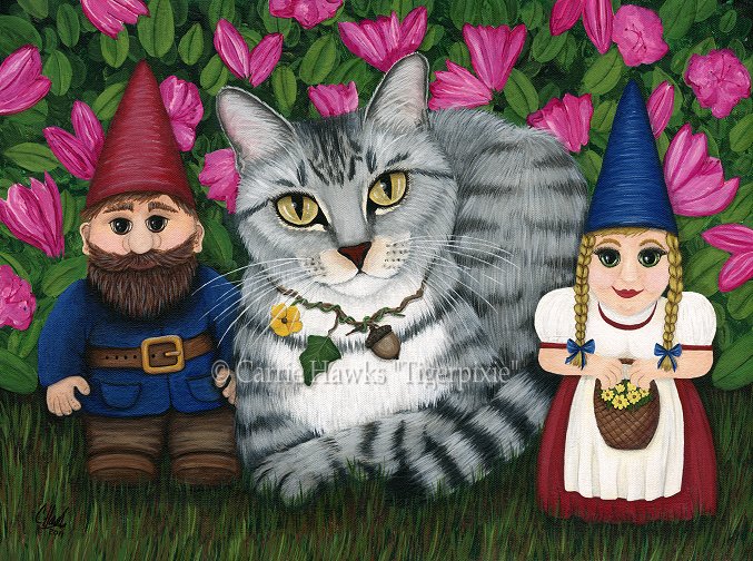 Garden Friends by tigerpixieart Garden Friends by tigerpixieart