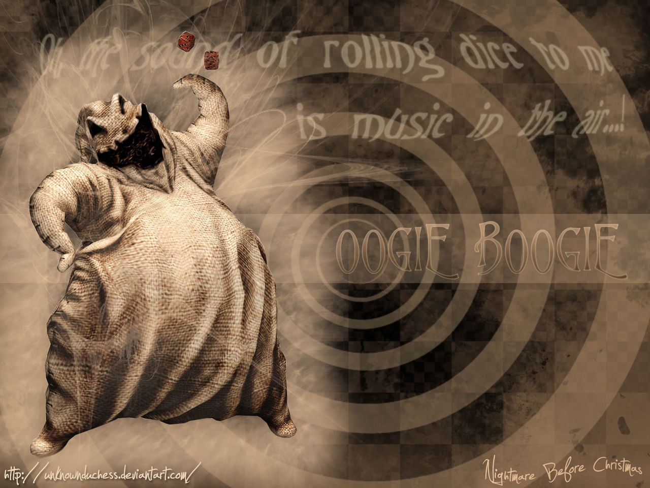 Oogie Boogie Wallpaper