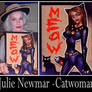 JULIE NEWMAR/ CATWOMAN by George Sportelli