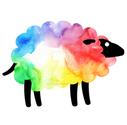 Rainbow Sheep