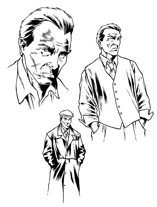 inked character study: Carlton