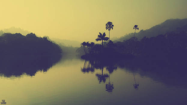 Kandy Lake Morning - Wallpaper