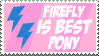 Stamp: Firefly Is Best Pony