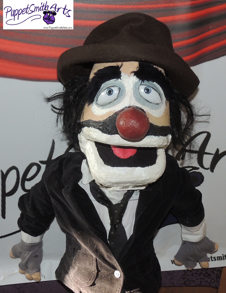 Hobo Clown Puppet by PuppetSmith Arts