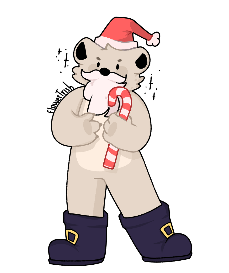 Santa Sam bear roblox by Flowertrish on DeviantArt