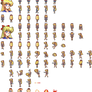 Sailor V sprites sheet