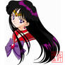 Sailor Mars Face Anime Style