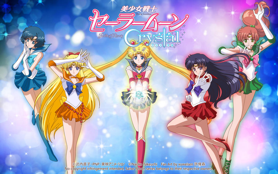 Sailor Moon Crystal Season 4 All Senshi Wallpaper by  xuweisen.deviantart.com on @DeviantArt