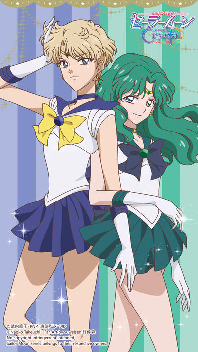 Sailor Moon Crystal Season 3 - Outer Senshi by xuweisen on DeviantArt