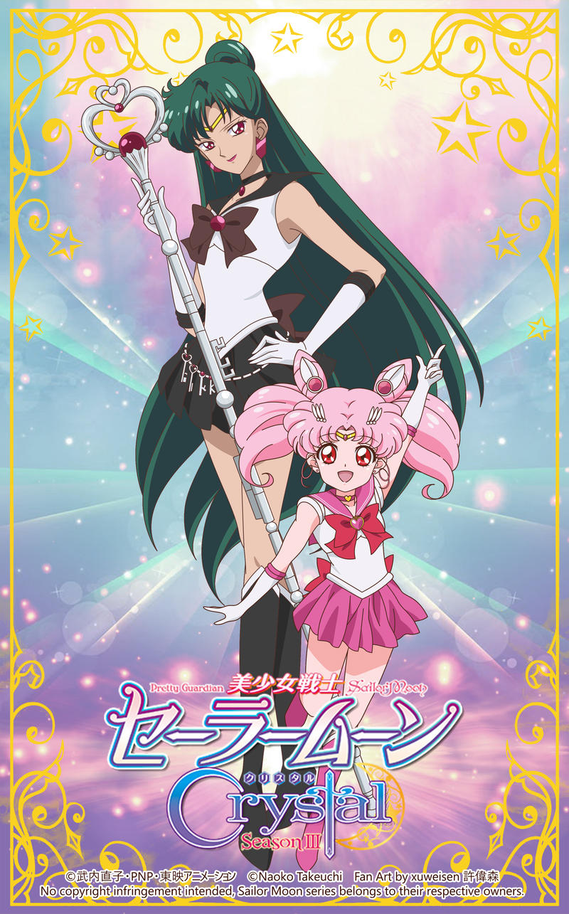 Sailor Pluto and Sailor Chibimoon - SMC Season 3