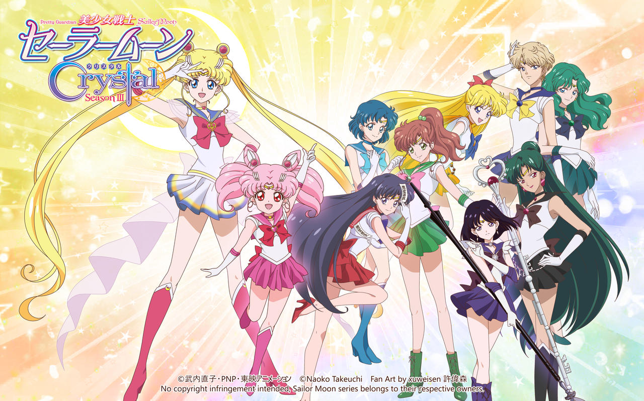 Sailor Moon Crystal Season 3 All Senshi