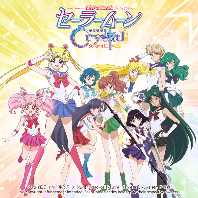 Sailor Moon Crystal Season 3 - Outer Senshi by xuweisen on DeviantArt