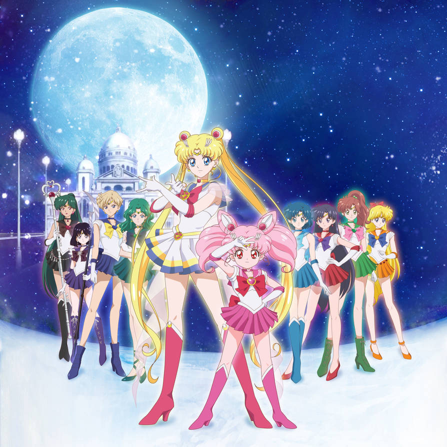 Super Inner Senshi SM Crystal by xuweisen fan art