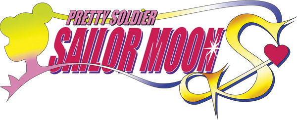 Sailor Moon S English Logo 90s Style