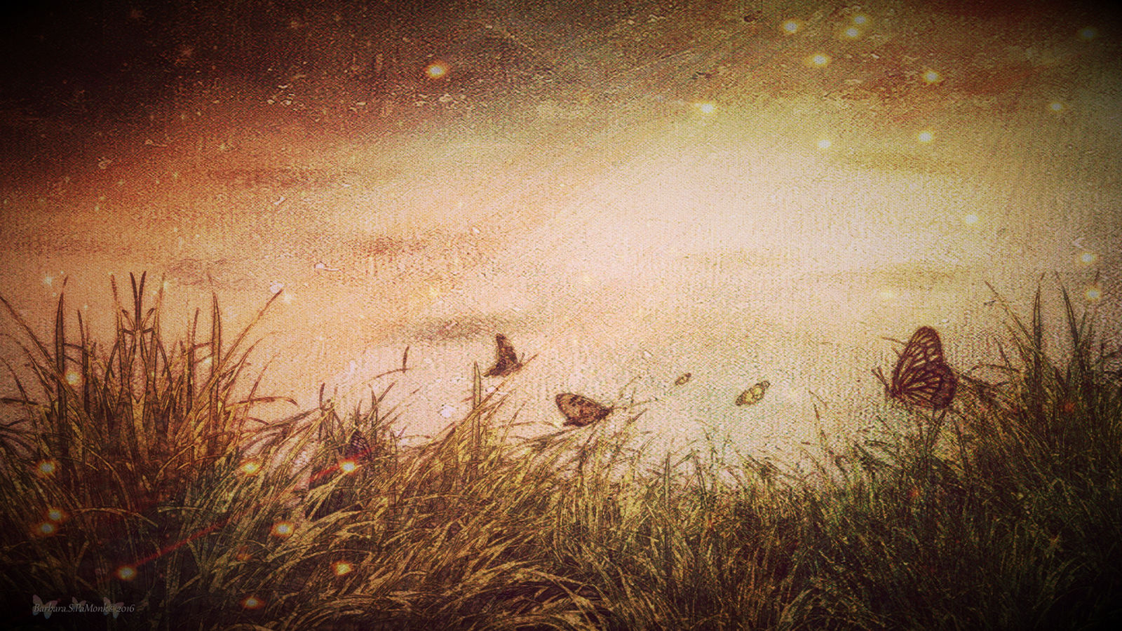 Dreams and Butterfly's Wallpaper by PaMonk