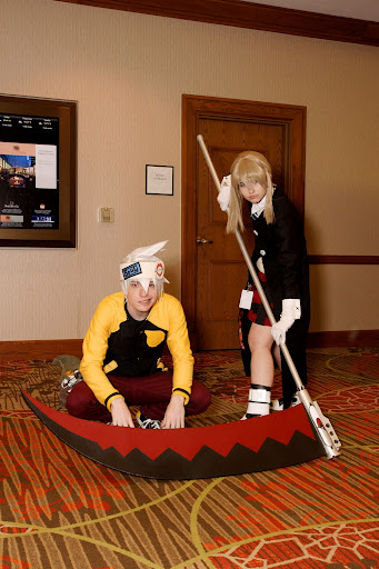 Soul and Maka at A-kon23