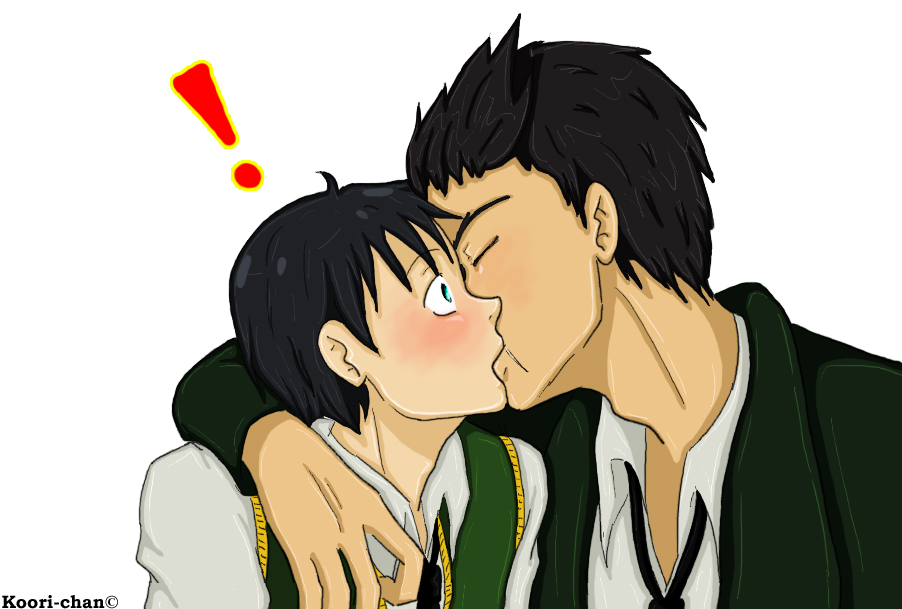 Surprise Kiss - Rico x Private (?)