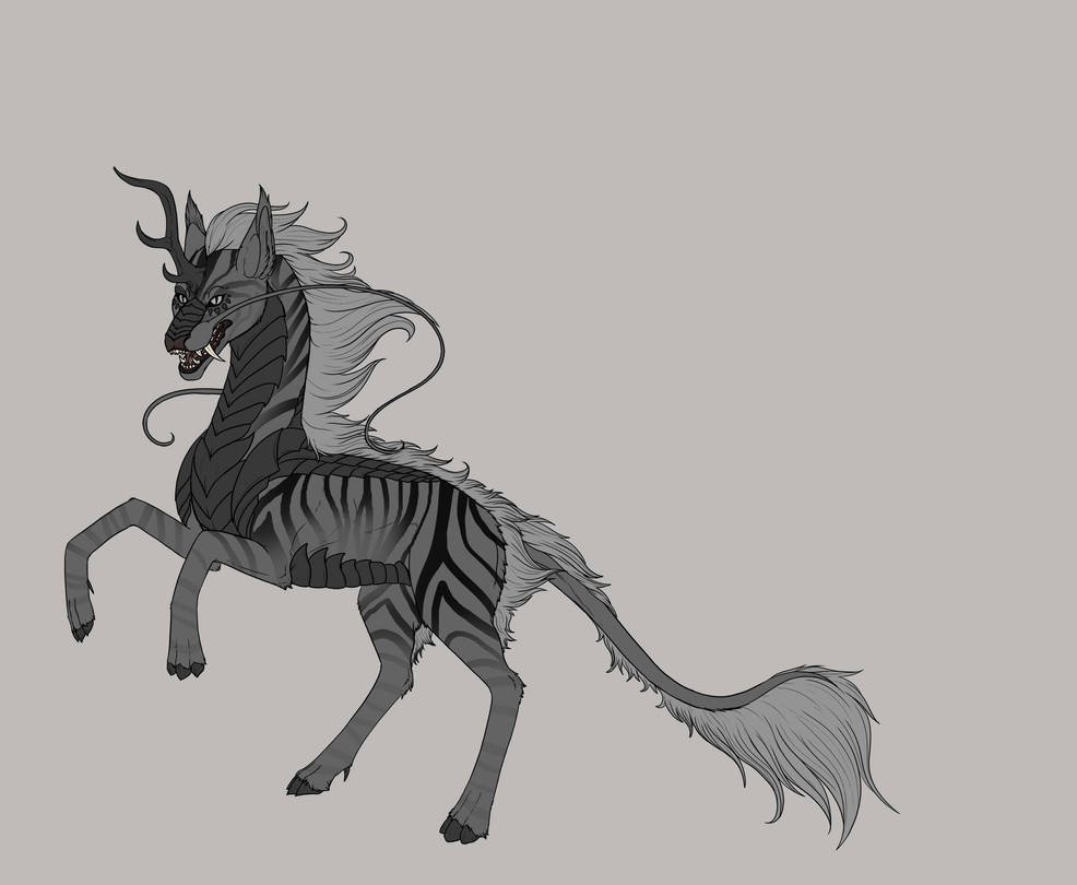 Gradient on Zebra Tiger Interaction by Drakiri-Archives Gradient on Zebra Tiger Interaction by Drakiri-Archives
