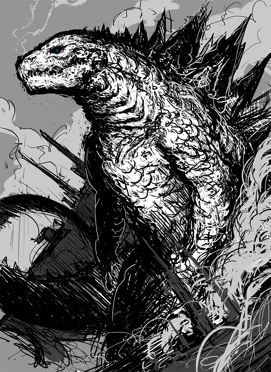 Godzilla vs Evangelion 2 by Abelardo on DeviantArt