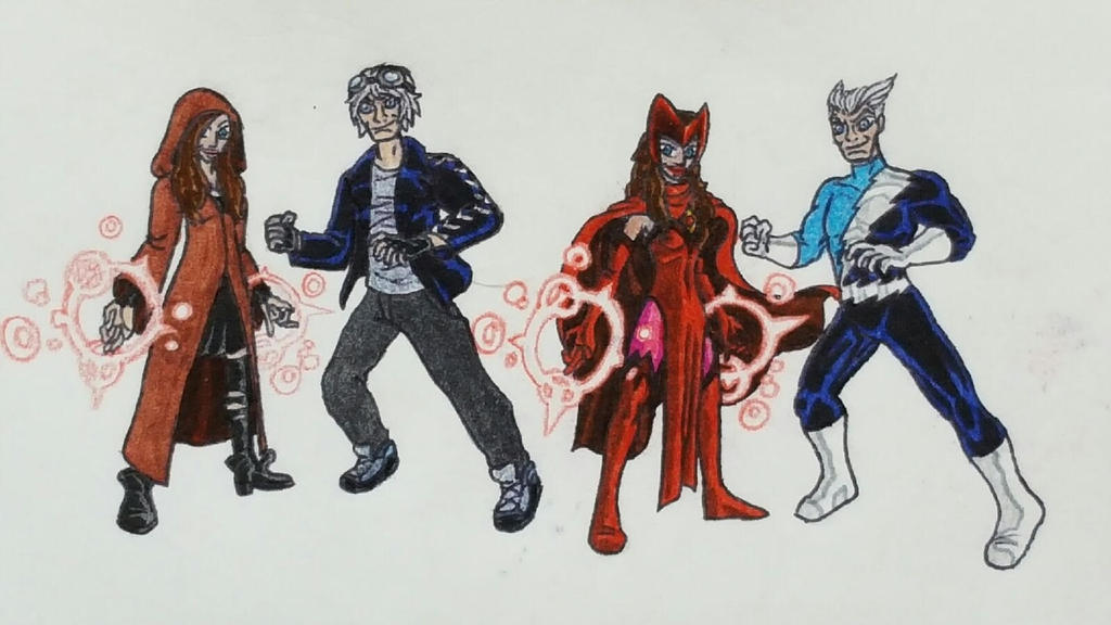 OLD - Quicksilver and Scarlet Witch by Valor1387 on DeviantArt