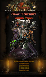 Halo 4 render mega pack