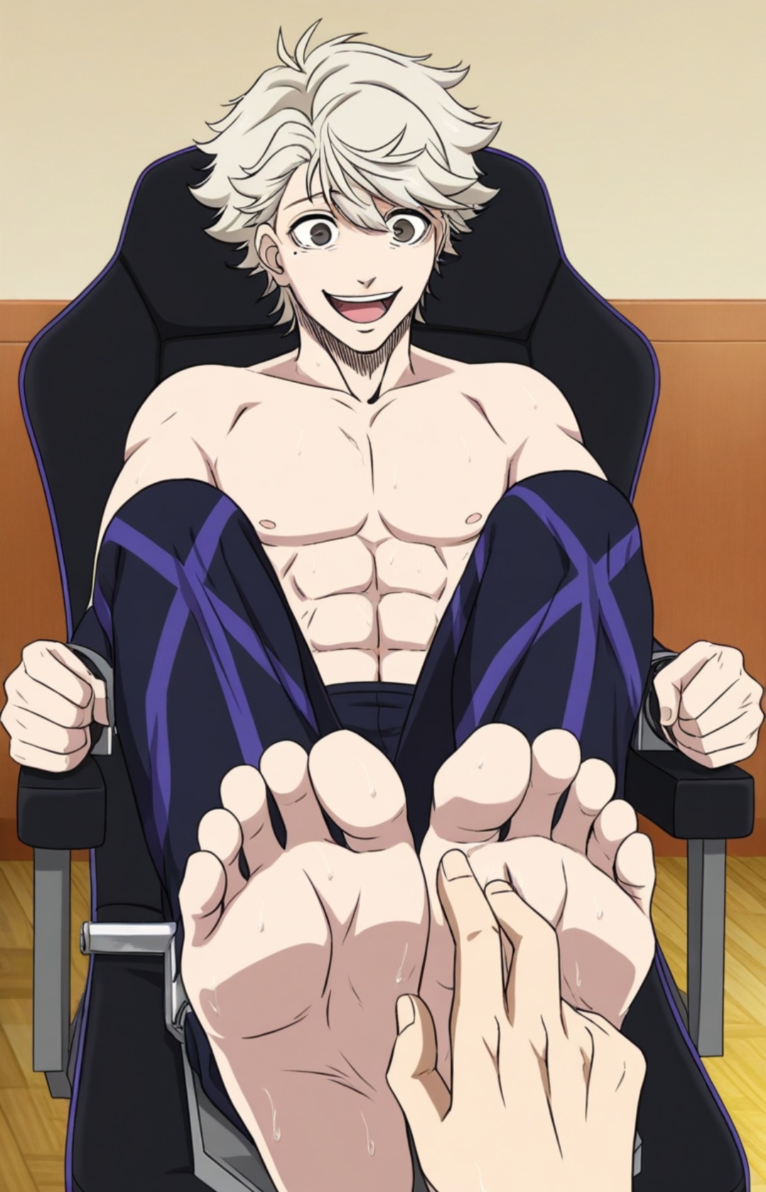 Ryosuke Kira tickle training