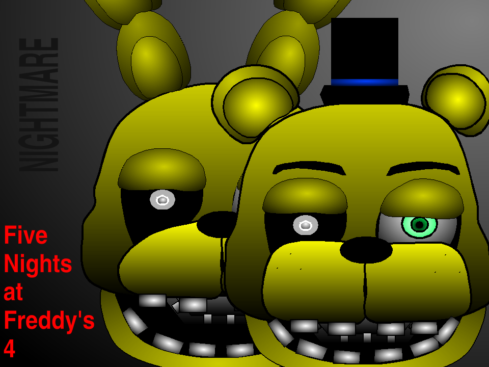 Five Nights at Freddy's 4 Fangame Thumbnail by.