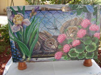 Bunny Rabbit Hutch Box