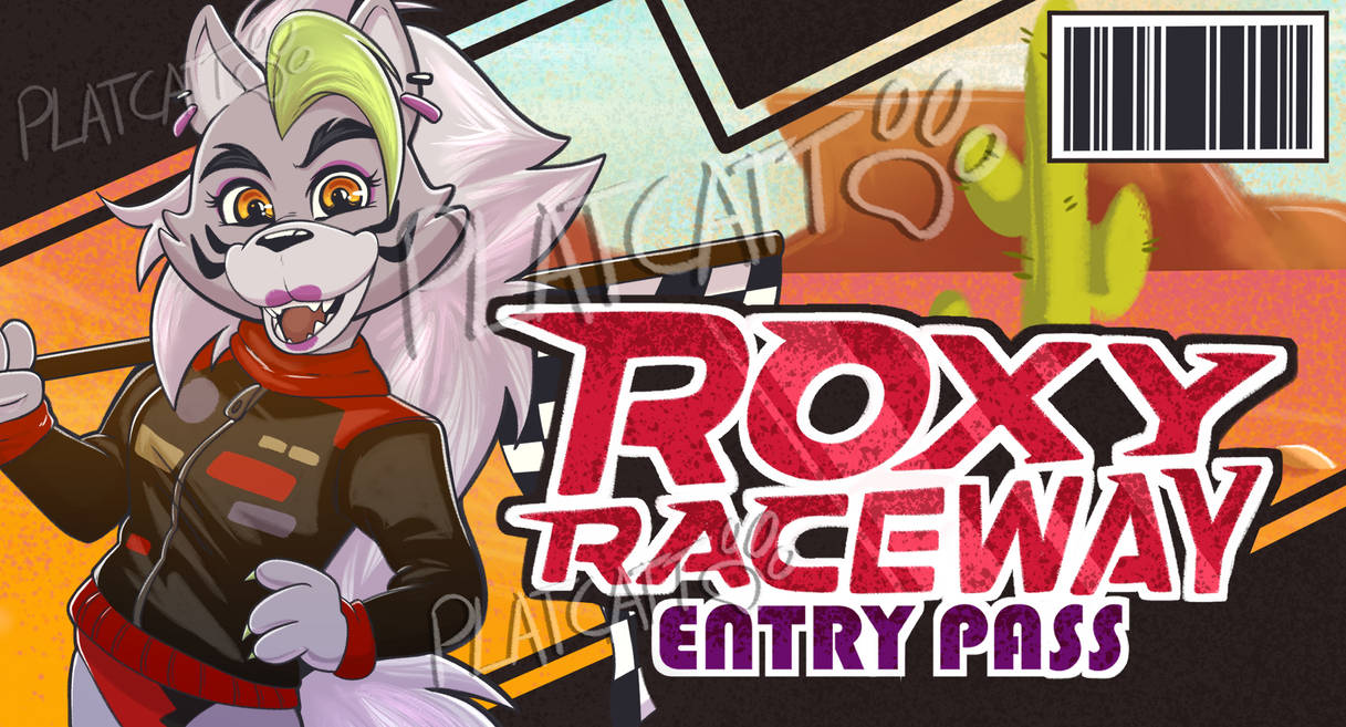 Foxy Raceway Roxy Raceway Pass by TwinKattStudios on DeviantArt