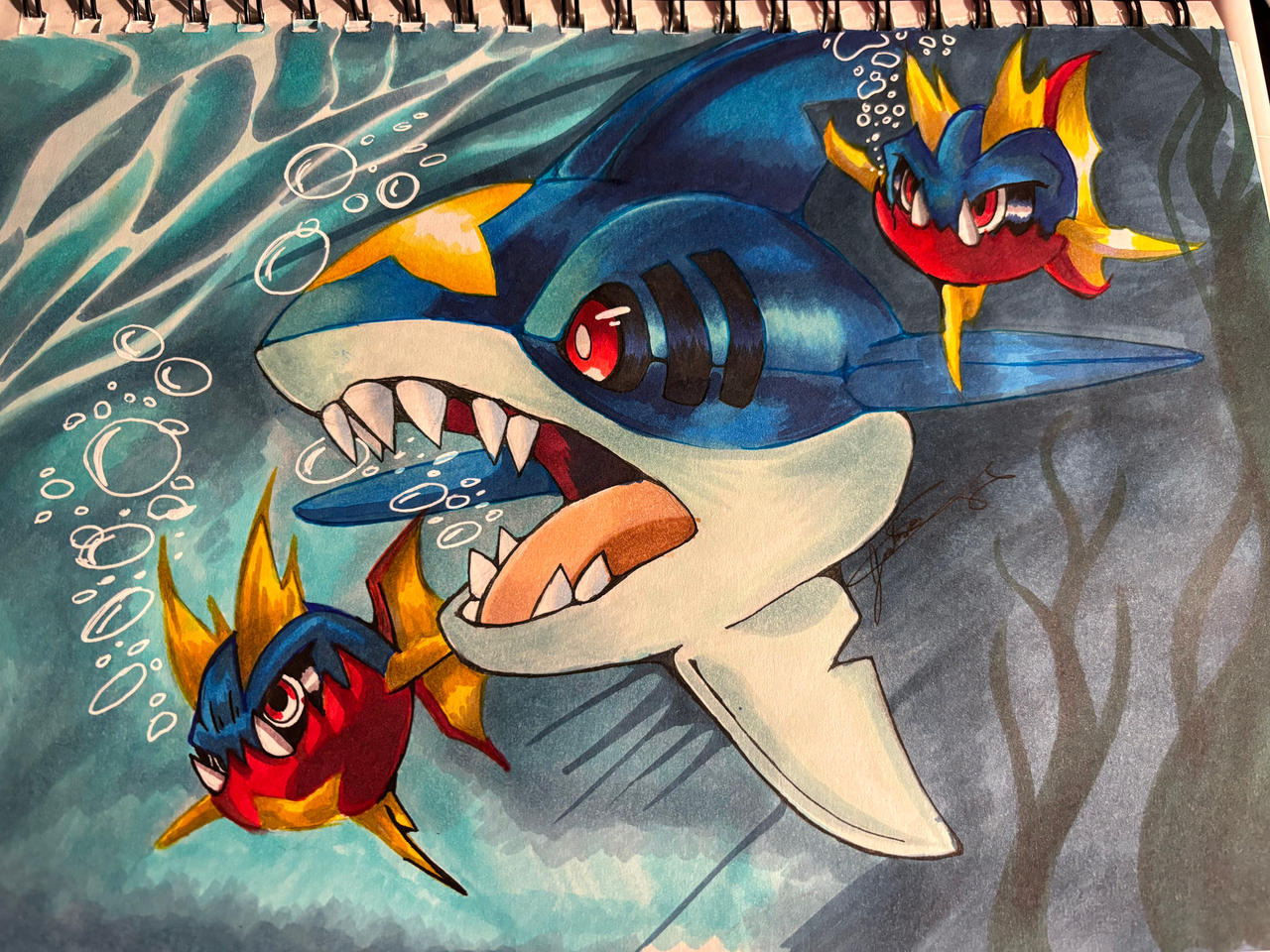 Sharpedo Drawing Fullart