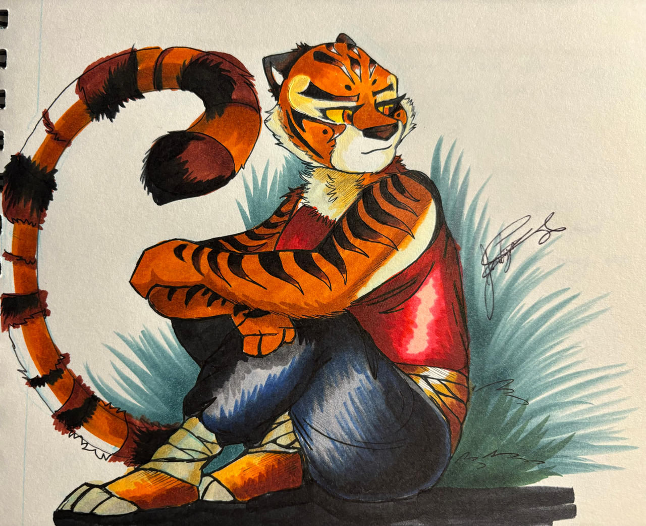 Tigress Drawing