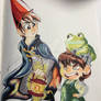Over The Garden Wall Drawing