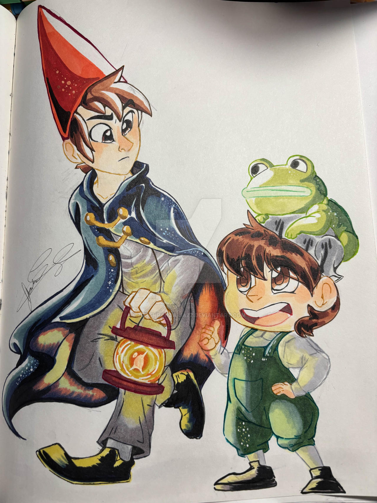 Over The Garden Wall Drawing