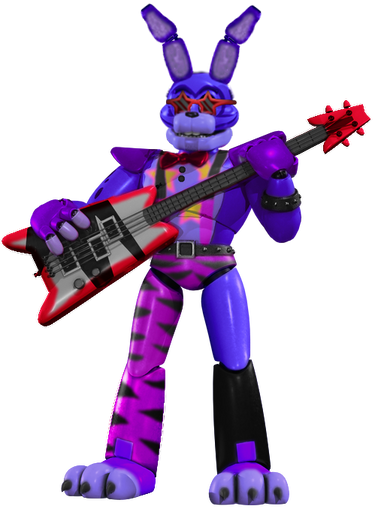 Updated Glamrock Bonnie by Lady3clipse on DeviantArt in 2023