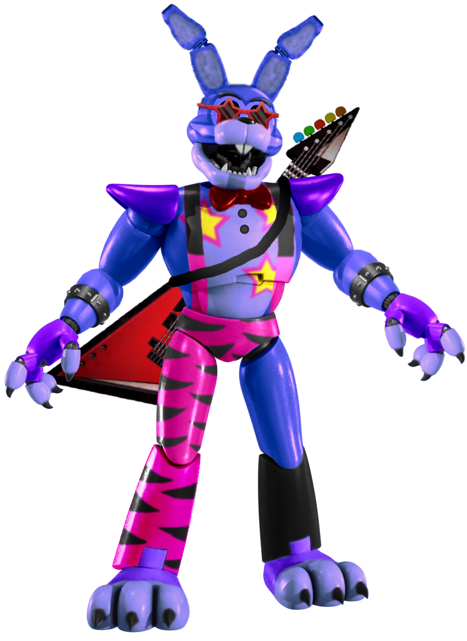 Glamrock Bonnie over Freddy [Five Nights at Freddy's Security Breach] [Mods]