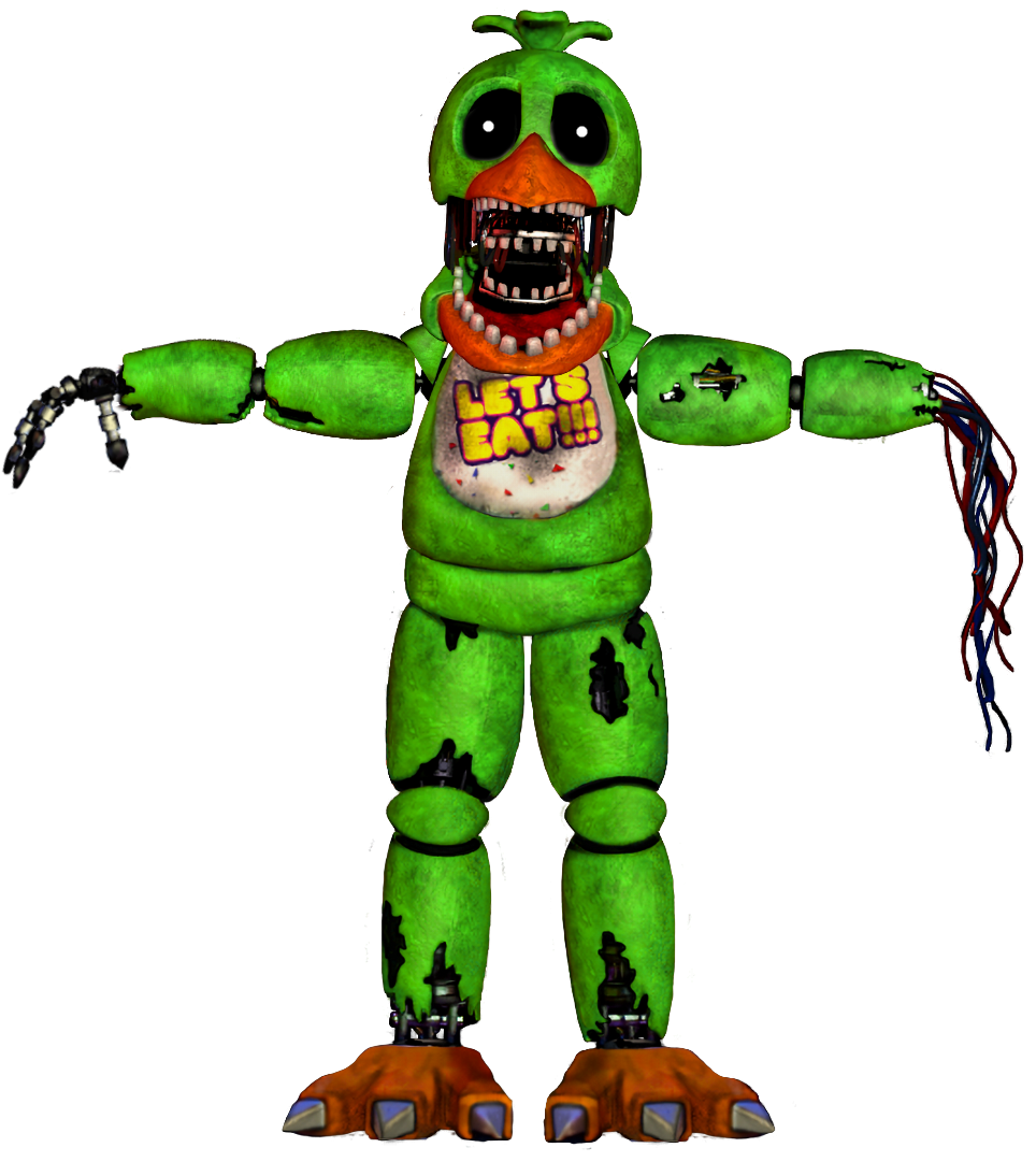 Withered Toy Chica by BlueBearStudios07 on DeviantArt