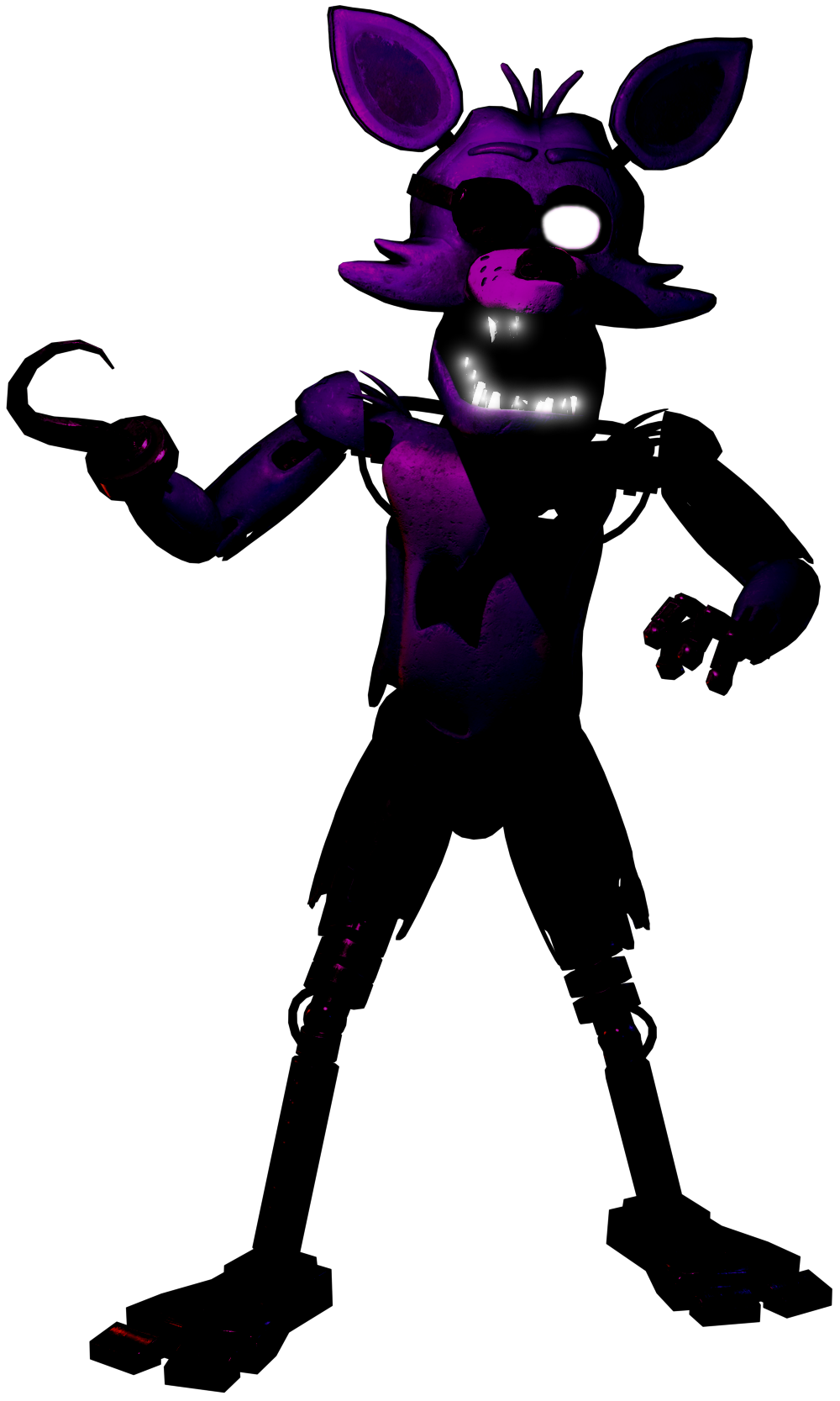 SFM FNAF) Withered Foxy Poster by MysticMCMFP on DeviantArt